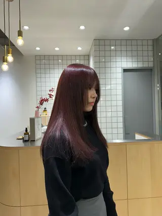 ロング 🍇透明感カラー/ カットひかる🍒のヘアスタイル