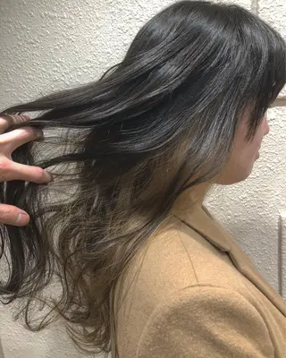 ロング カラー パーマ ヘアアレンジ メンズ キッズ ネイル マツエク・マツパ 新宿/髪質改善/ 美髪矯正✨浅江通友のヘアスタイル