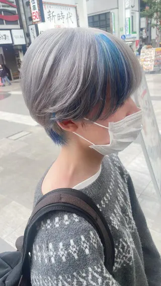 メンズ EARTH 山﨑龍馬のヘアスタイル