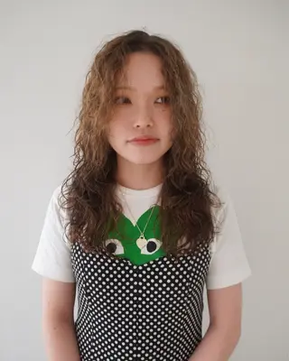 ロング 林 隆平のヘアスタイル