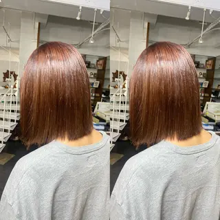 ショート カラー ☻モエカ/ハイトーン アレンジ☻のヘアスタイル