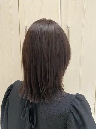 ミディアム カラー GRANDEUR焼津 村越 捺稀のヘアスタイル