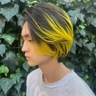 ショート カラー ヘアアレンジ ボブハイトーン🦖 デザインMAMIのヘアスタイル