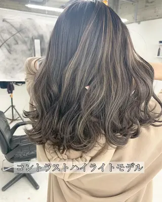 セミロング カラー パーマ ヘアアレンジ メンズ キッズ ネイル マツエク・マツパ 架空〜KAQU〜所属・【clan】 NOGAMIのヘアスタイル
