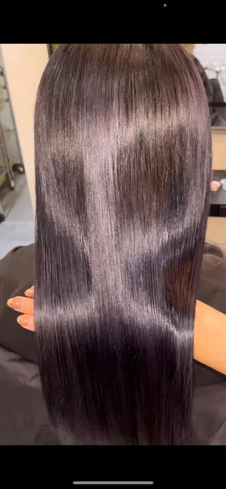 セミロング カラー ハイトーンカラー 🦋yuri🦋のヘアスタイル