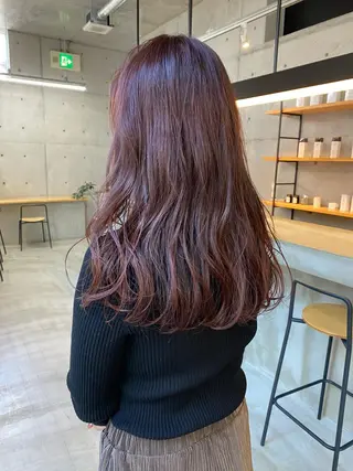 ロング カラー ヘアアレンジ son hair HIROEのヘアスタイル