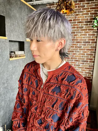 メンズ 🔅透明感カラー切田 はじめ🔆のヘアスタイル