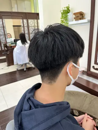 ショート メンズ AROH men's cut&men's perm 船橋店所属・🧊メンズ特化🧊 高木航希のヘアスタイル