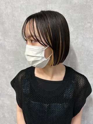 ショート C’LD hair produce /シールドヘア所属・モテ髪/ボブ/ショー ト/アダチフウトのヘアスタイル