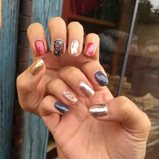 ネイル A-nail エーネイル所属・M. ERIのネイルデザイン