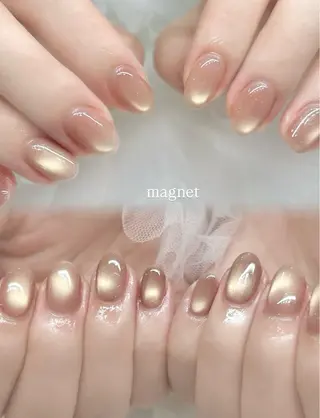 ネイル 🎀チーク/ちゅるん 🫧chisa🎀のネイルデザイン