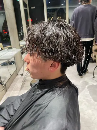 メンズ 無料ショートモデル 募集中❗️秋山ひらいのヘアスタイル