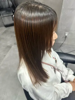 セミロング パーマ オルソーヘアー所属・mako /カラーモデル募集中のヘアスタイル