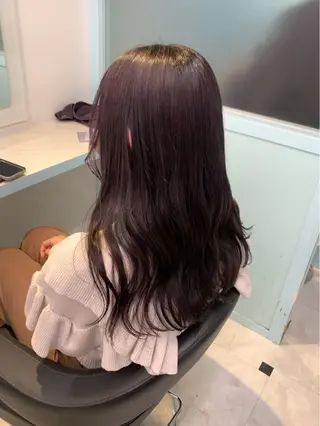ロング カラー ナチュラルベージュ 🧸yuuna🧋のヘアスタイル