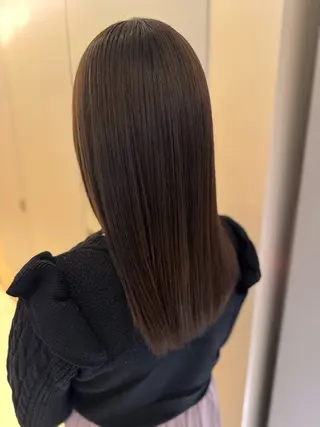 ロング カラー 片山 優芽のヘアスタイル