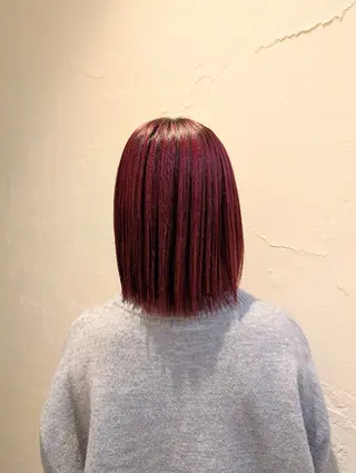 カラー 吉田 彩のヘアスタイル