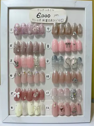 ネイル Queennail 北堀江megumiのネイルデザイン