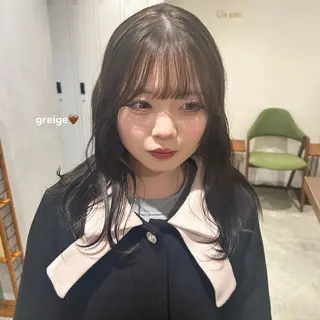 ミディアム 暖色🧶／ヒロサワ イロハ🤍のヘアスタイル