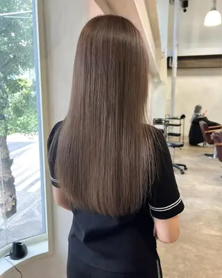 カラー ✨ブリーチなしカラー ×髪質改善✨松村 潤のヘアスタイル