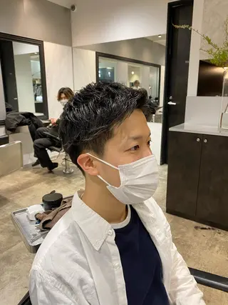 ショート メンズ 増子 祐太朗のヘアスタイル