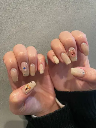 ネイル 束感まつ毛/ネイル/ LED♥KIRARAのマツエク・マツパデザイン