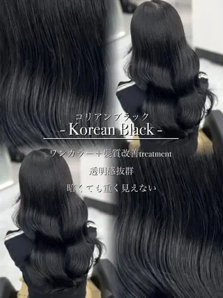 カラー 韓国風hair🖤 Maria🖤のヘアスタイル