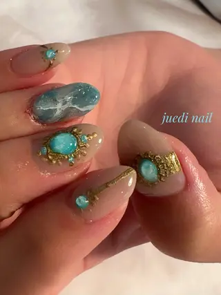ネイル juedi nail(木曜日のネイル)所属・juedi nail KAORINのネイルデザイン