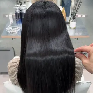 セミロング TRUNS所属・こうた/髪質改善 ストレート/ヘアケアのヘアスタイル