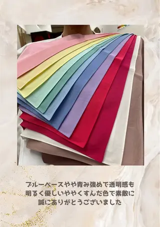 パーソナルカラー診断 自由が丘💐ブルームのその他イメージ