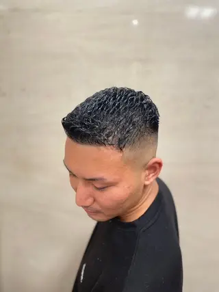 ショート パーマ メンズ EN所属・EN 長澤 友吾のヘアスタイル