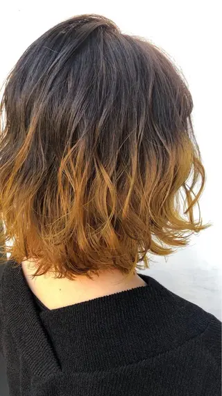 ミディアム 透明感韓国ヘア♡ みつきのヘアスタイル