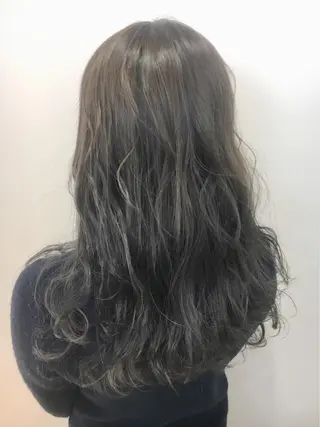 ロング カラー 永井 大希のヘアスタイル