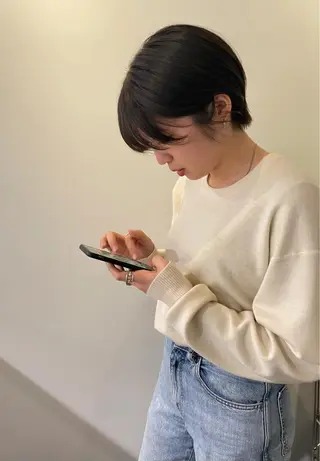 ショート カラー 斉藤 瑞恵のヘアスタイル