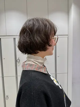 ショート miwa/ボブパーマ /モードボブのヘアスタイル