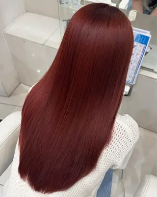 カラー 🍒暖色 カラー🍒yuiのヘアスタイル