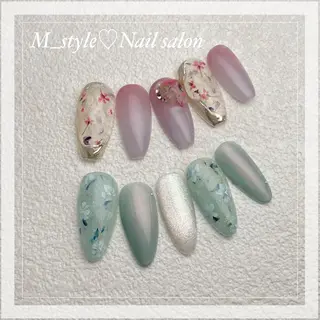 ネイル 下妻市ﾈｲﾙｻﾛﾝ M_styleのネイルデザイン