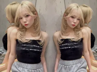 ミディアム カラー 透明感×艶ハイトーン Takeruのヘアスタイル