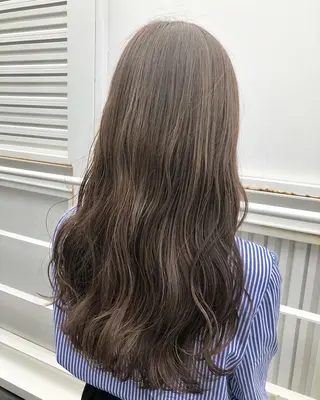 ロング カラー マホ/日吉/髪質改善 /レイヤー/ガーリーのヘアスタイル