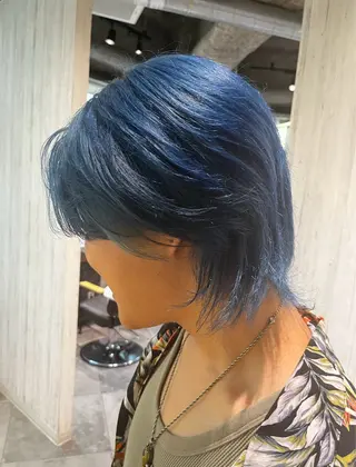 ミディアム カラー axy 新宿本店所属・🐾カラーモデル募集 中🐈‍⬛藤川 千誉のヘアスタイル