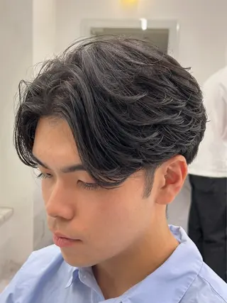 パーマ メンズ 🔷メンズセンターパ ートTAKUMI🔷のヘアスタイル