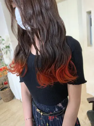 ロング カラー 透明感カラー特化型 NAOKIのヘアスタイル