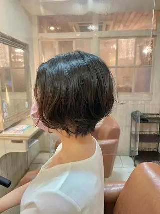 ショート 前平 友慈のヘアスタイル
