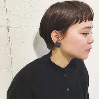 ショート カラー yuki hair所属・yuki watanabeのヘアスタイル