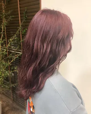 ロング カラー パーマ ヘアアレンジ ❣️倉敷❣️美髪 カラー能登一成のヘアスタイル