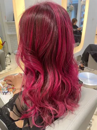 ロング カラー パーマ ヘアアレンジ メンズ R u i /透明感カラーのヘアスタイル