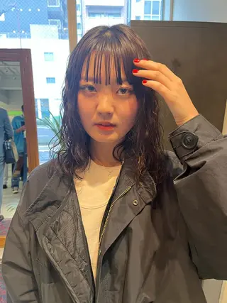 ミディアム SIKI yuuna レイヤーカット🪽のヘアスタイル