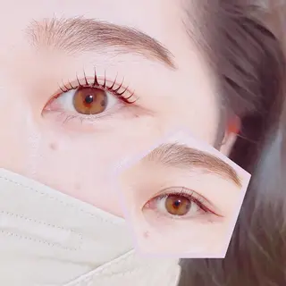 マツエク・マツパ l'avenir所属・l'avenir yukaのマツエク・マツパデザイン