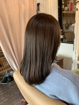 セミロング *くせ毛に特化* 【yun】のヘアスタイル