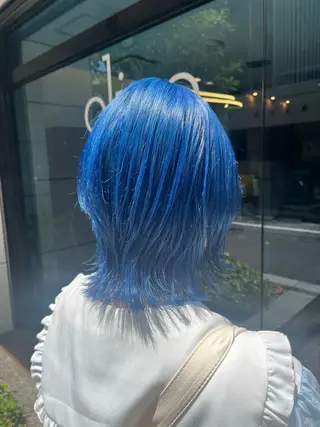 ミディアム BUCKS所属・坂谷 BUCKS/縮毛矯正のヘアスタイル