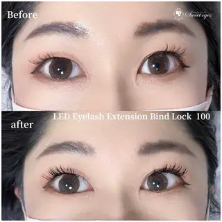 マツエク・マツパ Sweeteyes 金山店のマツエク・マツパデザイン